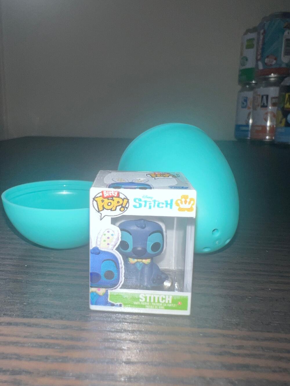 BITTY Stitch Easter Egg 1" Funko Pop Disney Christmas Holidays Experiment 626